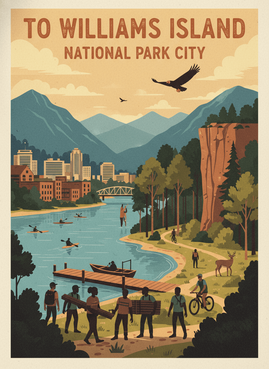 The Williams Island Trail and Campground